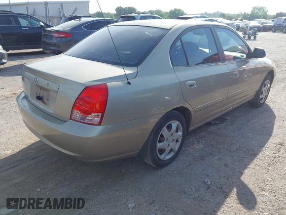 2005 Hyundai Elantra GLS with VIN KMHDN46DX5U109033, listed as a IAAI auction lot 42586032 with 119,550 mi miles and . Bid and sale history available at DreamBid. Image 4.