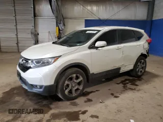 2017 Honda CR-V EX with VIN 2HKRW2H58HH671030, listed as a Copart auction lot 55212255 with 125,481 mi miles and Salvage Title. Bid and sale history available at DreamBid. Image 1.