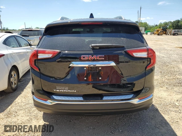2024 GMC Terrain SLT z VIN 3GKALPEG7RL397558, wystawiony jako Copart lot #54905685 z przebiegiem 2 998 mil mil oraz Szkoda całkowita • Salvage title. Historia ofert i sprzedaży dostępna na DreamBid. Obrazek 6.