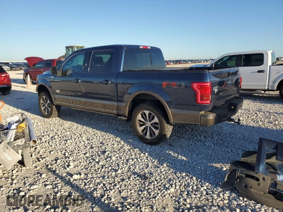 2015 Ford F-150 XLT with VIN 1FTEW1EF1FFC52983, listed as a Copart auction lot 53842575 with 94,526 mi miles and Salvage Title. Bid and sale history available at carsss.com. Image 2.