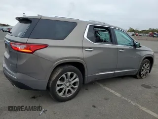 2018 Chevrolet Traverse Premier with VIN 1GNEVJKW4JJ207735, listed as a Copart auction lot 75886684 with 49,821 mi miles and Salvage Title. Bid and sale history available at carsss.com. Image 3.