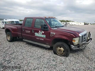 2008 Ford Super Duty F-350 DRW XL with VIN 1FTWW33R78EC42612, listed as a Copart auction lot 72239614 with 180,586 mi miles and Salvage Title. Bid and sale history available at carsss.com. Image 4.