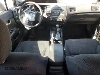 2013 Honda Civic LX with VIN 19XFB2F56DE052569, listed as a Copart auction lot 48957345 with 194,649 mi miles and Salvage Title. Bid and sale history available at DreamBid. Image 8.