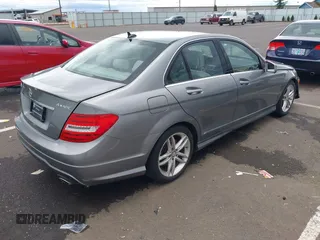 2014 Mercedes-Benz C with VIN WDDGF8AB5ER318166, listed as a IAAI auction lot 41911146 with 115,691 mi miles. Bid and sale history available at carsss.com. Image 4.