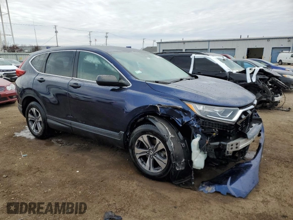 2018 Honda CR-V LX with VIN 2HKRW6H37JH209618, listed as a Copart auction lot 47320465 with 73,604 mi miles and Salvage Title. Bid and sale history available at carsss.com. Image 4.