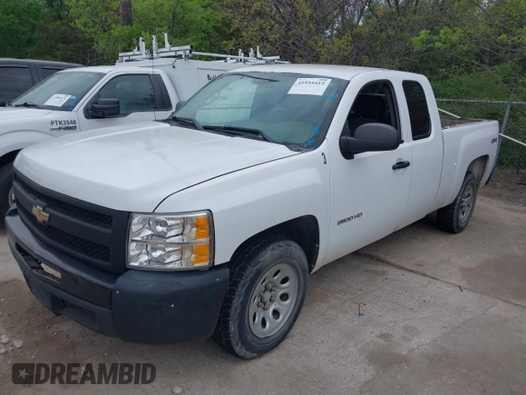 2011 Chevrolet Silverado 1500 Work Truck with VIN 1GCRKPE39BZ458020, listed as a IAAI auction lot 41935415 with 278,522 mi miles and . Bid and sale history available at DreamBid. Image 2.