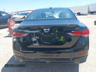 2025 Nissan Sentra SR with VIN 3N1AB8DV3SY306687, listed as a IAAI auction lot 42092165 with 3,676 mi miles and . Bid and sale history available at DreamBid. Image 16.