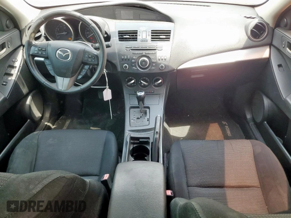 2012 Mazda 3 i Touring with VIN JM1BL1L74C1577899, listed as a Copart auction lot 59716435 with 132,718 mi miles and Salvage title. Bid and sale history available at DreamBid. Image 8.