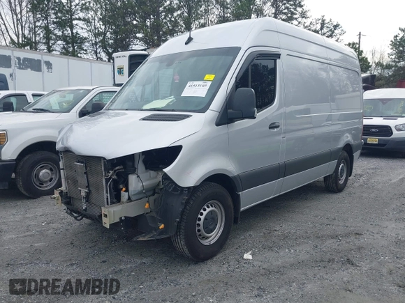 2023 Mercedes-Benz Sprinter Cargo Cargo with VIN W1Y40BHYXPT139483, listed as a IAAI auction lot 41513103 with 62,433 mi miles and . Bid and sale history available at DreamBid. Image 20.