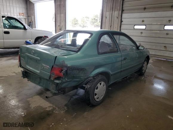 1995 Toyota Tercel DX with VIN JT2EL56D9S0031098, listed as a Copart auction lot 42008395 with 115,102 mi miles and Salvage Title. Bid and sale history available at carsss.com. Image 3.