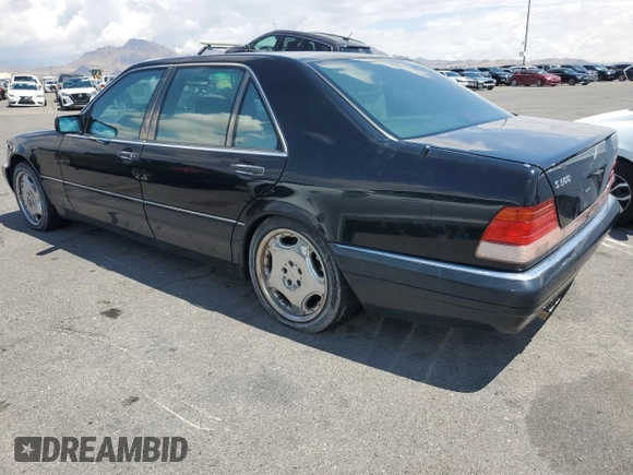 1995 Mercedes-Benz S with VIN WDBGA51E9SA239416, listed as a Copart auction lot 56059905 with 186,286 mi miles and Clean Title. Bid and sale history available at DreamBid. Image 2.
