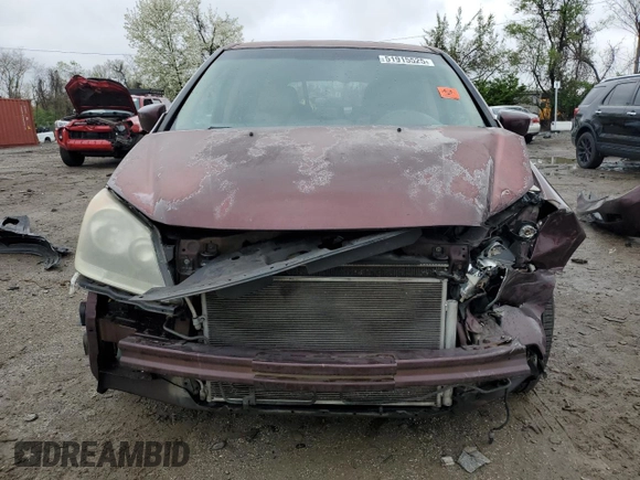 2008 Honda Odyssey EX-L with VIN 5FNRL38798B087573, listed as a Copart auction lot 51915525 with 0 mi miles and Salvage Title. Bid and sale history available at carsss.com. Image 5.