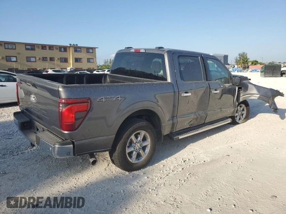 2024 Ford F-150 XLT with VIN 1FTFW3LD7RFA02721, listed as a Copart auction lot 54355695 with 18,924 mi miles and Clean Title. Bid and sale history available at carsss.com. Image 3.