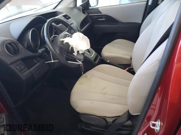 2015 Mazda 5 Touring with VIN JM1CW2CL7F0179885, listed as a Copart auction lot 82764993 with 31,306 mi miles and Salvage Title. Bid and sale history available at carsss.com. Image 7.