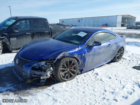 2019 Lexus RC with VIN JTHSZ5BC7K5009544, listed as a IAAI auction lot 41563056 with 85,100 mi miles. Bid and sale history available at carsss.com. Image 6.
