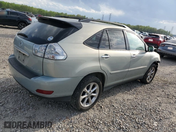 2008 Lexus RX 350 with VIN 2T2GK31U68C028510, listed as a Copart auction lot 52718195 with 215,217 mi miles and Salvage Title. Bid and sale history available at DreamBid. Image 4.