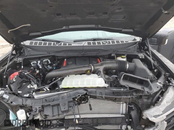 2024 Ford F-150 Raptor with VIN 1FTFW1RG2RFB14249, listed as a Copart auction lot 48995785 with 822 mi miles and Salvage Title. Bid and sale history available at DreamBid. Image 11.