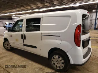 2019 Ram ProMaster City Cargo Tradesman SLT with VIN ZFBHRFBB9K6M25827, listed as a Copart auction lot 37883194 with 137,116 mi miles and . Bid and sale history available at DreamBid. Image 2.