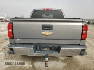 2017 Chevrolet Silverado 1500 LT with VIN 3GCUKREHXHG286476, listed as a Copart auction lot 49217215 with 109,422 mi miles and Salvage Title. Bid and sale history available at DreamBid. Image 6.