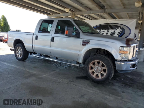 2008 Ford F-250 XL with VIN 1FTSW21R98EB23228, listed as a Copart auction lot 65044915 with 159,587 mi miles and Clean title. Bid and sale history available at DreamBid. Image 4.