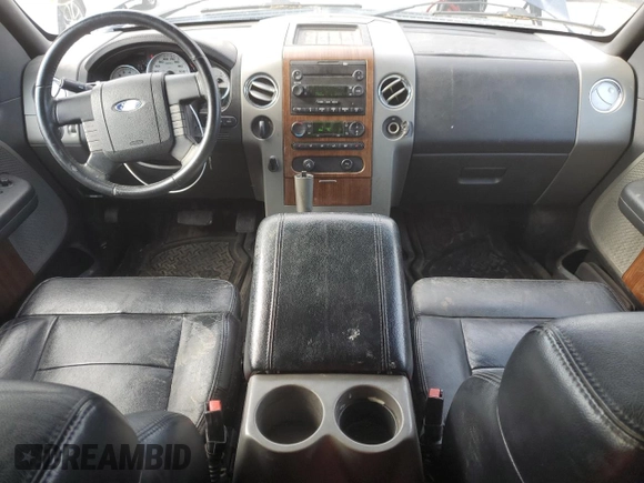 2004 Ford F-150 XLT with VIN 1FTPW14544KC06540, listed as a Copart auction lot 57387065 with 177,623 mi miles and Salvage title. Bid and sale history available at DreamBid. Image 8.