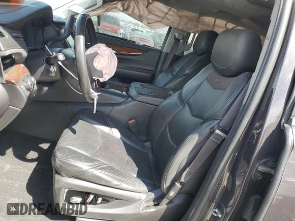 2015 Cadillac Escalade ESV Luxury z VIN 1GYS4SKJ7FR595474, wystawiony jako Copart lot #53908535 z przebiegiem 62 337 mil mil oraz Szkoda całkowita • Salvage title. Historia ofert i sprzedaży dostępna na DreamBid. Obrazek 7.