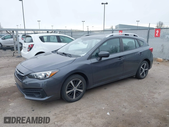 2021 Subaru Impreza Premium с VIN 4S3GTAD6XM3703426, выставлен на аукционе IAAI как лот 41760749 с пробегом 47 427 миль миль и . История ставок и продаж доступна на DreamBid. Изображение 19.