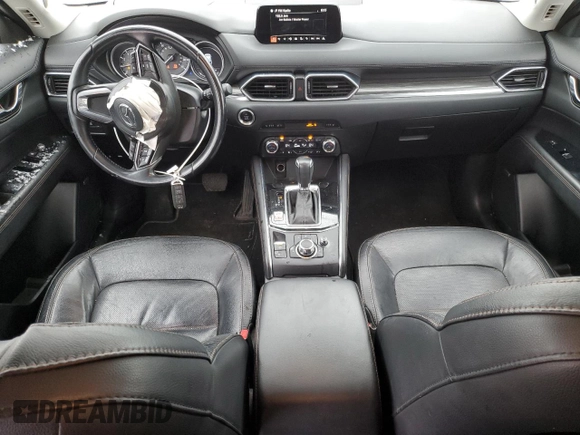 2018 Mazda CX-5 Grand Touring with VIN JM3KFBDM2J0405902, listed as a Copart auction lot 53731175 with 85,740 mi miles and Salvage Title. Bid and sale history available at DreamBid. Image 8.