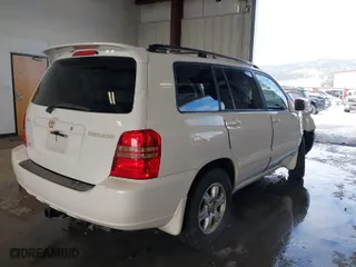 2001 Toyota Highlander with VIN JTEGF21AX10022116, listed as a IAAI auction lot 41604066 with 119,033 mi miles. Bid and sale history available at carsss.com. Image 4.