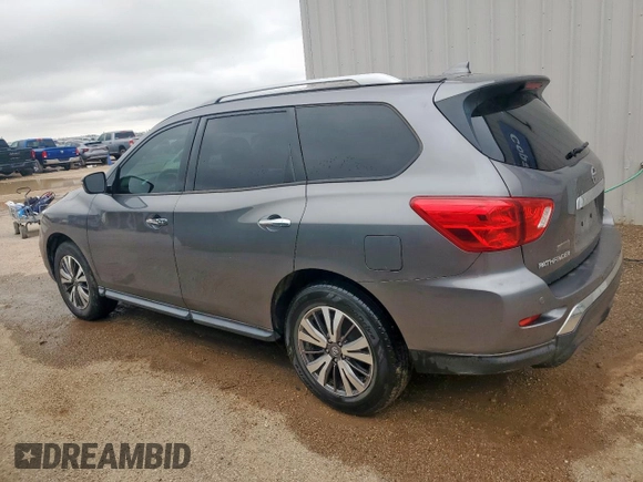 2019 Nissan Pathfinder SV with VIN 5N1DR2MM0KC598071, listed as a Copart auction lot 53110345 with 100,028 mi miles and Clean title. Bid and sale history available at DreamBid. Image 2.