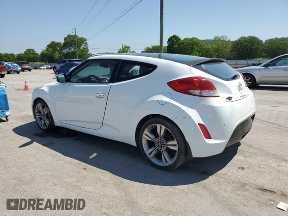 2012 Hyundai Veloster w/Gray Int with VIN KMHTC6AD7CU049777, listed as a Copart auction lot 54800215 with 221,091 mi miles and Clean title. Bid and sale history available at DreamBid. Image 2.