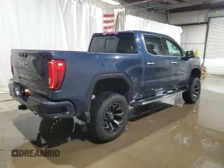 2022 GMC Sierra 1500 with VIN 1GTUUGET9NZ550009, listed as a Copart auction lot 86852604 with 17,059 mi miles and Salvage Title. Bid and sale history available at DreamBid. Image 3.