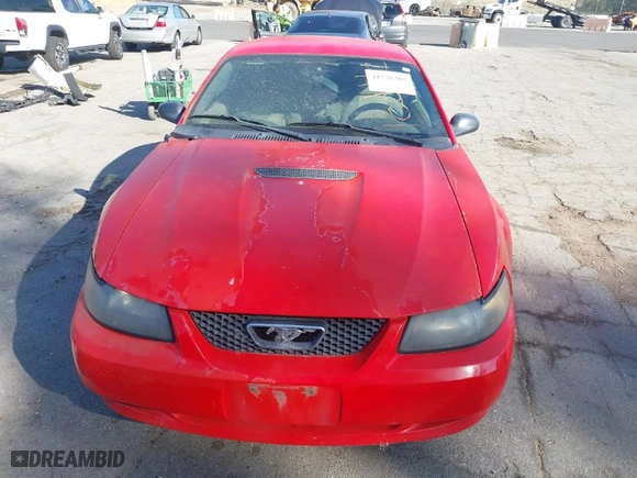 2001 Ford Mustang Standard with VIN 1FAFP40471F192098, listed as a IAAI auction lot 41726305 with 233,976 mi miles. Bid and sale history available at carsss.com. Image 6.