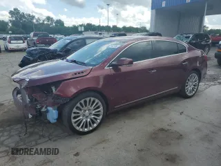 2016 Buick LaCrosse Premium II with VIN 1G4GF5G3XGF264579, listed as a Copart auction lot 62715795 with 92,553 mi miles and Salvage title. Bid and sale history available at DreamBid. Image 1.