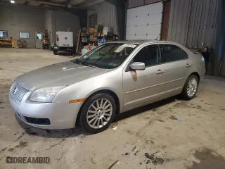 2007 Mercury Milan Premier with VIN 3MEHM02177R672014, listed as a Copart auction lot 47997505 with 108,507 mi miles and Salvage Title. Bid and sale history available at carsss.com. Image 1.