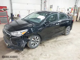 2022 Kia Rio S with VIN 3KPA24AD6NE454842, listed as a IAAI auction lot 41921650 with 28265 miles. Bid and sale history available at carsss.com. Image 16.