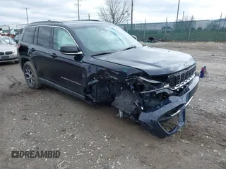 2024 Jeep Grand Cherokee Limited with VIN 1C4RJHBG2RC200659, listed as a IAAI auction lot 41806655 with 7,389 mi miles and . Bid and sale history available at DreamBid. Image 1.