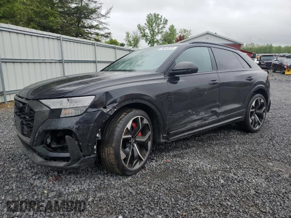 2021 Audi RS Q8 z VIN WU1ARBF12MD011914, wystawiony jako Copart lot #58543615 z przebiegiem Nie podano mil oraz Szkody całkowita. Historia ofert i sprzedaży dostępna na DreamBid. Obrazek 1.
