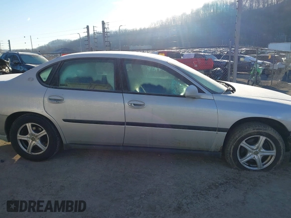 2001 Chevrolet Impala with VIN 2G1WF55E419134908, listed as a IAAI auction lot 41377284 with 100,444 mi miles and . Bid and sale history available at DreamBid. Image 13.