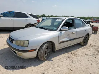 2003 Hyundai Elantra GLS z VIN KMHDN45DX3U682139, wystawiony jako Copart lot #57442875 z przebiegiem 155 643 mil mil oraz Szkoda całkowita • Salvage title. Historia ofert i sprzedaży dostępna na DreamBid. Obrazek 1.