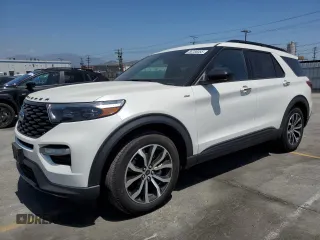 2024 Ford Explorer ST-Line с VIN 1FMSK7KH6RGA79673, выставлен на аукционе Copart как лот 56768055 с пробегом 14 878 миль миль и Списание • Salvage title. История ставок и продаж доступна на DreamBid. Изображение 1.