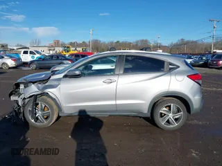 2022 Honda HR-V EX with VIN 3CZRU6H55NM714901, listed as a IAAI auction lot 41225964 with 63,103 mi miles and . Bid and sale history available at DreamBid. Image 14.