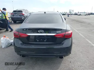 2019 Infiniti Q50 3.0t LUXE with VIN JN1EV7AP9KM518103, listed as a IAAI auction lot 41691978 with 44,517 mi miles. Bid and sale history available at carsss.com. Image 16.