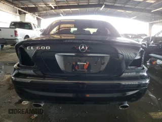 2001 Mercedes-Benz CL-Class with VIN WDBPJ78JX1A010532, listed as a Copart auction lot 85134304 with 0 mi miles and Salvage Title. Bid and sale history available at carsss.com. Image 6.
