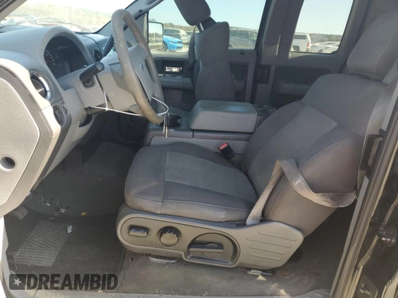 2006 Ford F-150 XLT with VIN 1FTPX14V76NB55467, listed as a Copart auction lot 76384134 with 195,850 mi miles and Salvage Title. Bid and sale history available at carsss.com. Image 7.