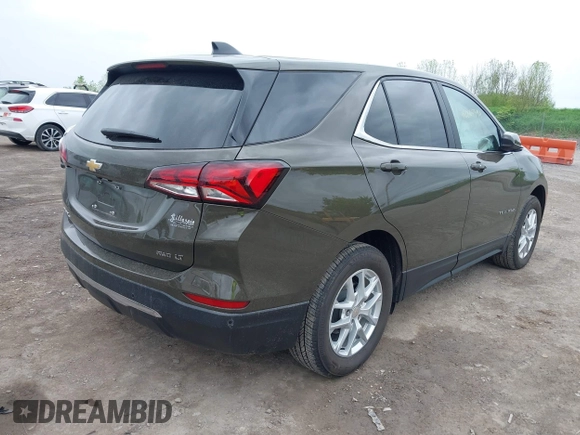 2023 Chevrolet Equinox LT с VIN 3GNAXUEG7PL175315, выставлен на аукционе IAAI как лот 42260399 с пробегом 22 800 миль миль и . История ставок и продаж доступна на DreamBid. Изображение 4.