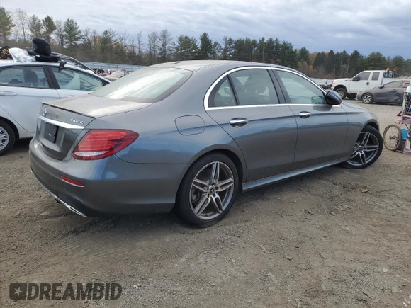 2019 Mercedes-Benz E 450 with VIN WDDZF6JB4KA520746, listed as a Copart auction lot 78713914 with Not Provided miles and Salvage Title. Bid and sale history available at DreamBid. Image 3.