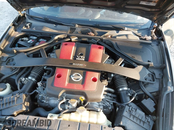 2019 Nissan 370Z Sport Touring with VIN JN1AZ4EH0KM420226, listed as a IAAI auction lot 41769891 with 18,453 mi miles and . Bid and sale history available at DreamBid. Image 10.