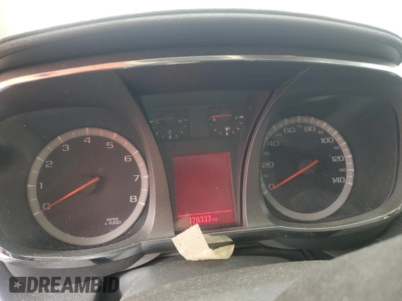 2013 GMC Terrain SLT with VIN 2GKFLUE30D6135203, listed as a Copart auction lot 49542325 with 120,333 mi miles and Salvage Title. Bid and sale history available at carsss.com. Image 9.