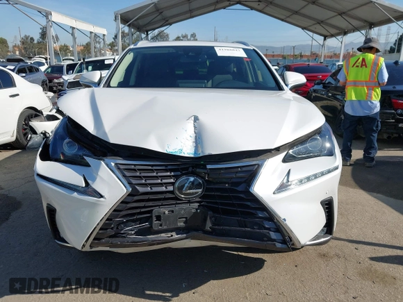 2020 Lexus NX 300 z VIN JTJDARBZ4L5007813, wystawiony jako IAAI lot #41988843 z przebiegiem 53 298 mil mil oraz . Historia ofert i sprzedaży dostępna na DreamBid. Obrazek 12.